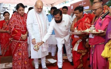 अमित शाह बोले शिंदे गुट ही असली शिवसेना, कोल्हापुर रैली में बड़ा बयान