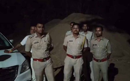 भाजपा नेता की हत्या के बाद एक्शन मोड में प्रशासन, रात में रेत भंडारण की जांच में जुटी संयुक्त उड़नदस्ता टीम
