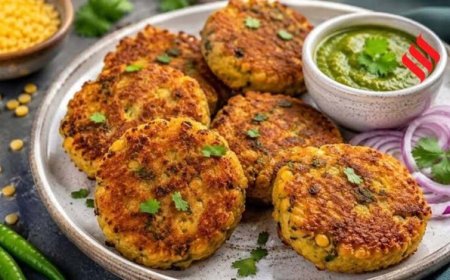 हेल्दी और टेस्टी स्नैक: घर पर बनाएं क्रिस्पी ग्रीन मूंग दाल वड़ा