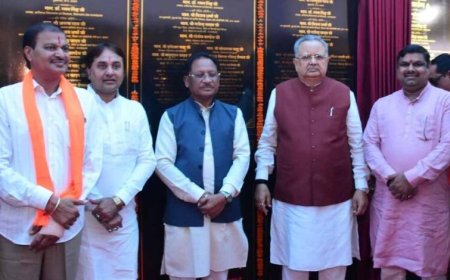 राजनांदगांव को 510 करोड़ की सौगात: सीएम विष्णु देव साय ने 333 विकास कार्यों का किया लोकार्पण-भूमिपूजन