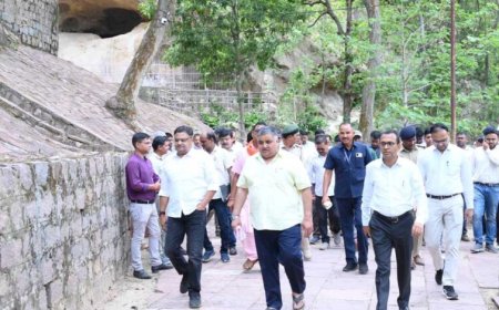रामगढ़ महोत्सव को भव्य बनाने में जुटा प्रशासन, मंत्री राजेश अग्रवाल ने तैयारियों का लिया जायजा