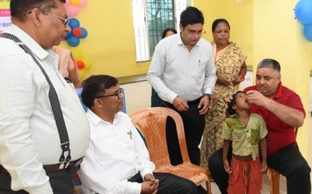 हर बच्चे तक पहुंचे पोलियो की सुरक्षा का कवच : पर्यटन एवं संस्कृति मंत्री  राजेश अग्रवाल ने पिलाई जीवनरक्षक खुराक