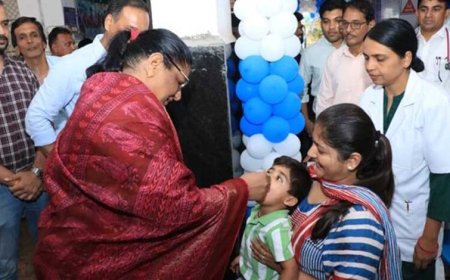 झाबुआ से देश को पोलियो मुक्त रखने का संकल्प