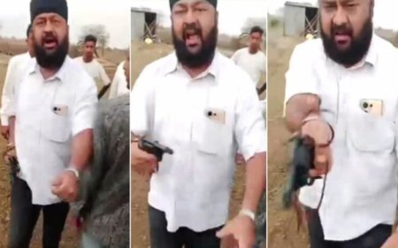 उज्जैन में कांग्रेस नेता पर किसान को रिवॉल्वर दिखाकर धमकाने का आरोप, मामला गरमाया
