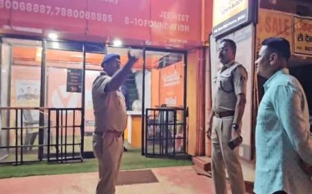 कोचिंग सेंटरों में पुलिस की दबिश, फायर सेफ्टी और सुरक्षा मानकों की हुई सघन जांच