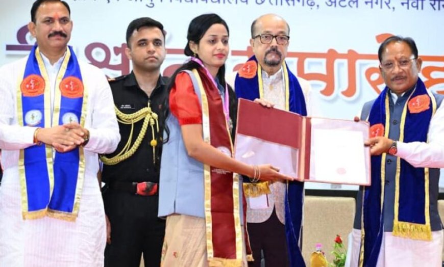कठिन परिस्थितियों में भी उत्कृष्ट प्रदर्शन कर श्रमिक परिवारों के बेटा-बेटियों ने प्रदेश का नाम किया रोशन : मुख्यमंत्री विष्णुदेव साय
