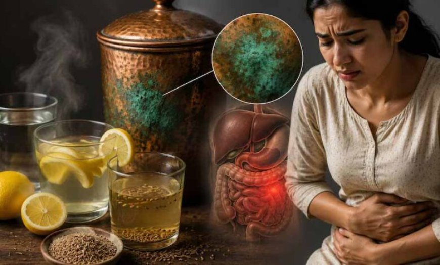 कॉपर बॉटल में लेमन और गर्म पानी क्यों हो सकता है खतरनाक?