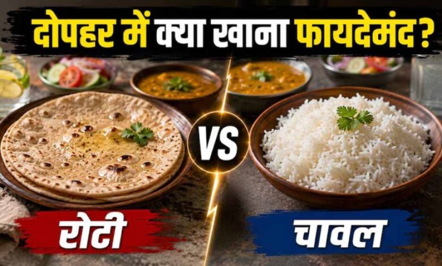 गर्मी में चावल या रोटी? एक्सपर्ट्स ने बताया दोपहर के लिए क्या है बेहतर विकल्प