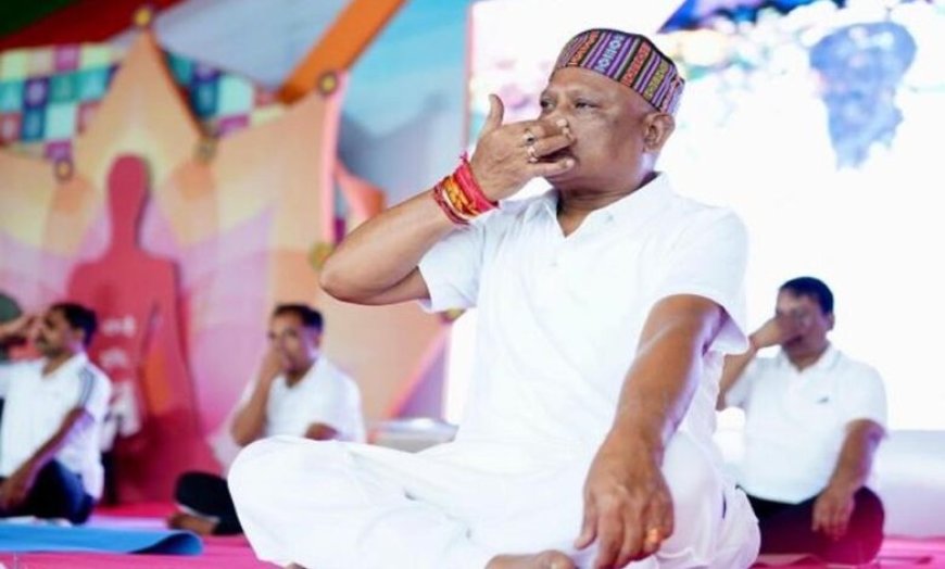 अन्तर्राष्ट्रीय योग दिवस पर 21 जून को प्रदेश में स्वस्थ आयु के लिए योग थीम पर होगा विशेष कार्यक्रम
