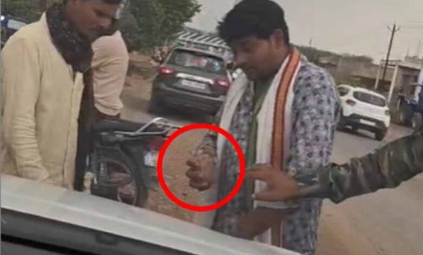 छत्तीसगढ़ गौ सेवा आयोग अध्यक्ष की कार से टकराई बाइक, पुलिस ने दो आरोपियों को दबोचा