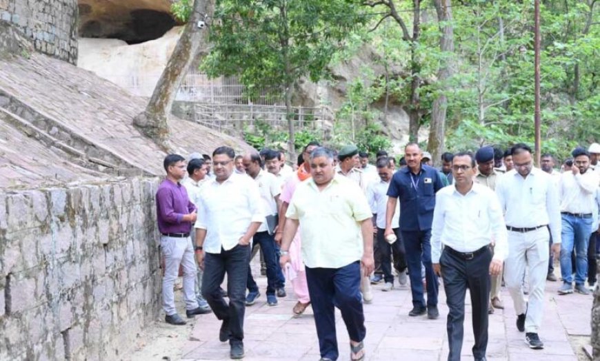 रामगढ़ महोत्सव को भव्य बनाने में जुटा प्रशासन, मंत्री राजेश अग्रवाल ने तैयारियों का लिया जायजा