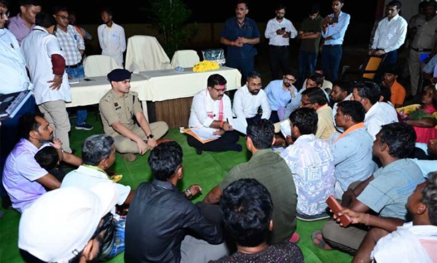 किसकोड़ो, जहां कभी लगती थी नक्सलियों की चौपाल, वहीं उप मुख्यमंत्रीशर्मा ने लगाई जनचौपाल