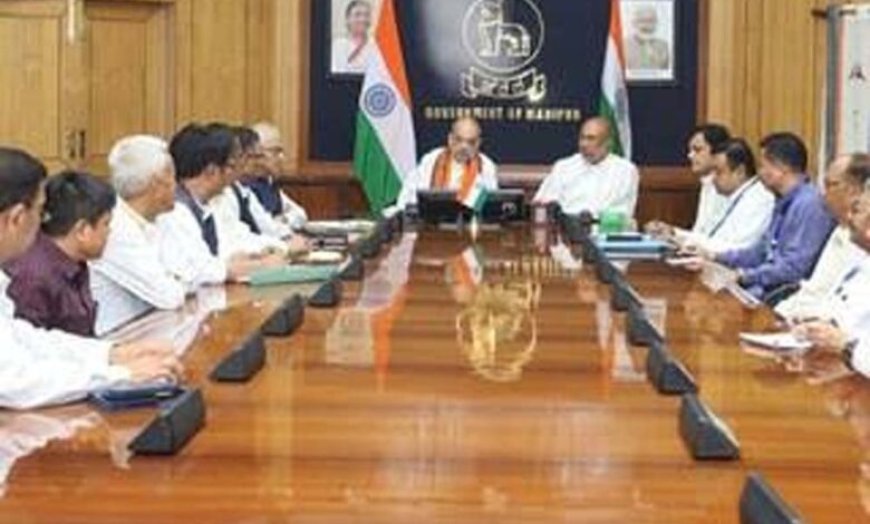 अमित शाह की नागा विधायकों से बैठक पर मणिपुर की सियासत गरमाई, कांग्रेस ने उठाए सवाल