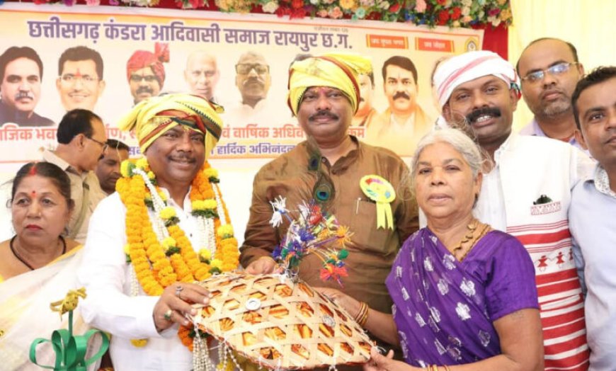 आदिवासी समाज के सशक्त नेतृत्व और शिक्षा से नए छत्तीसगढ़ का निर्माण हो रहा है : मंत्री केदार कश्यप