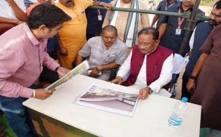 रायपुर : मुख्यमंत्री के संकल्प से कुनकुरी में आकार ले रहा आधुनिक नालंदा परिसर