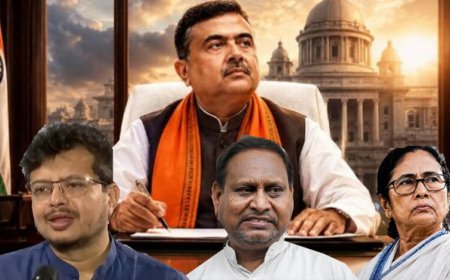 TMC के तीनों गुटों पर शुभेंदु अधिकारी का सियासी वार, एक ही दिन में मिले तीन बड़े झटके