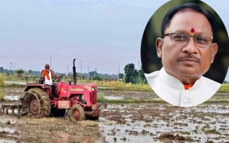 कमजोर मानसून पर CM साय का किसानों को भरोसा, बोले- सरकार साथ है, बारिश के हिसाब से करें खेती
