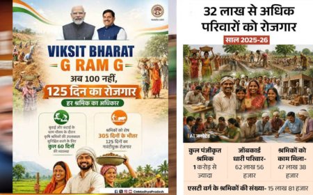 MP में जी-राम-जी स्कीम लागू, 125 दिन रोजगार की गारंटी; 15 दिन में काम नहीं तो मिलेगा बेरोजगारी भत्ता