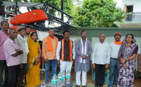 रायपुर : कृषि मंत्री रामविचार नेताम के नेतृत्व में कृषि यंत्रीकरण को बढ़ावा
