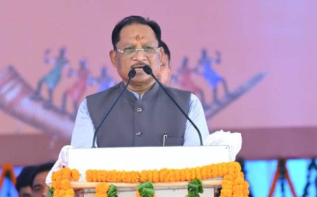 रायपुर : मुख्यमंत्री विष्णुदेव साय ने बम्हनीडीह के विकास की नई यात्रा का किया शुभारंभ