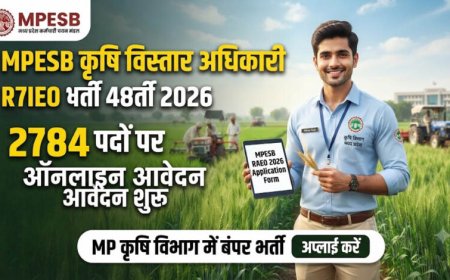 MPESB Recruitment 2026: कृषि विस्तार अधिकारी के 2784 पदों पर आवेदन शुरू, ग्रेजुएट उम्मीदवार तुरंत करें अप्लाई