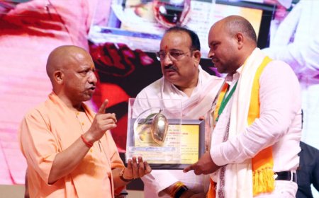 मुख्यमंत्री ने किया उत्कृष्ट किसानों का सम्मान