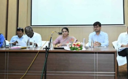 निर्माण कार्यों का हर 15 दिनों में करें निरीक्षण, नागरिक सुविधाओं के काम में न हो लापरवाही :  शंगीता आर.