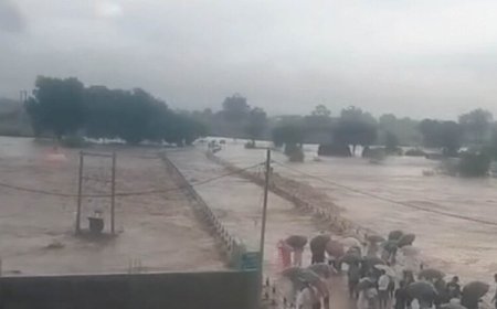 MP Rain Alert: भारी बारिश से नर्मदापुरम-खंडवा स्टेट हाईवे बंद, हरदा में नदियां उफान पर; रेड-ऑरेंज अलर्ट जारी