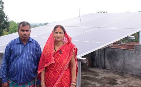 प्रधानमंत्री सूर्यघर मुफ्त बिजली योजना से रोशन हुआ कामती साहू का घर