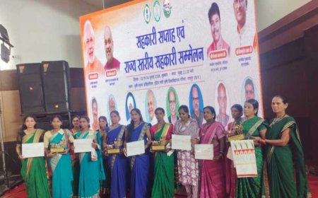 मुख्यमंत्री  विष्णुदेव साय ने जशपुर के वन धन विकास केंद्र पंचक्की की महिला स्व-सहायता समूह को किया सम्मानित
