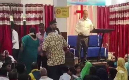 बिलासपुर में प्रार्थना सभा पर बवाल, हिंदू संगठनों ने लगाया धर्मांतरण कराने का आरोप