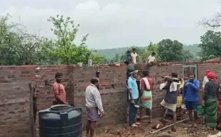 डिंडौरी में आदिवासियों ने चंदा जुटाकर बना दिया सरकारी स्कूल, 3 साल तक नहीं मिली सरकारी मदद