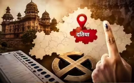 दतिया उपचुनाव में प्रत्याशी तय नहीं, लेकिन प्रचार तेज! नरोत्तम की 2 सभाएं, कांग्रेस का डोर-टू-डोर अभियान