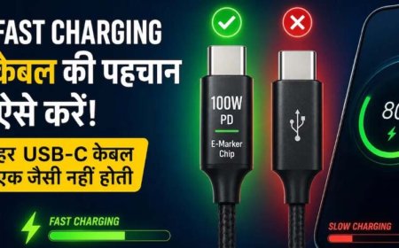 फास्ट चार्जिंग धीमी क्यों? खराब केबल हो सकती है असली वजह