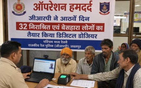 ऑपरेशन हमदर्द : जीआरपी ने आठवें दिन 32 निराश्रित एवं बेसहारा लोगों का तैयार किया डिजिटल डोजियर