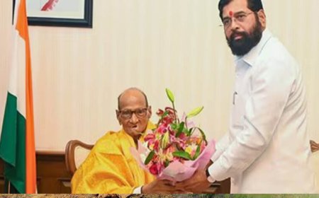 महाराष्ट्र में सियासी हलचल तेज! शिंदे के दफ्तर पहुंचे शरद पवार, NCP विधायकों संग बैठक से NDA में शामिल होने की अटकलें