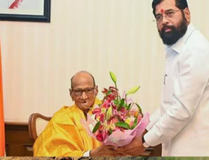 महाराष्ट्र में सियासी हलचल तेज! शिंदे के दफ्तर पहुंचे शरद पवार, NCP विधायकों संग बैठक से NDA में शामिल होने की अटकलें