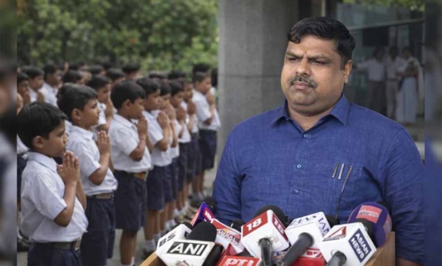 छत्तीसगढ़ के सरकारी स्कूलों में मंत्रोच्चार रहेगा अनिवार्य, शिक्षा मंत्री गजेन्द्र बोले- आदेश वापस नहीं होगा