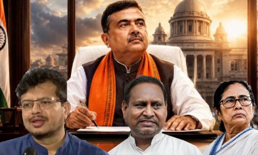 TMC के तीनों गुटों पर शुभेंदु अधिकारी का सियासी वार, एक ही दिन में मिले तीन बड़े झटके