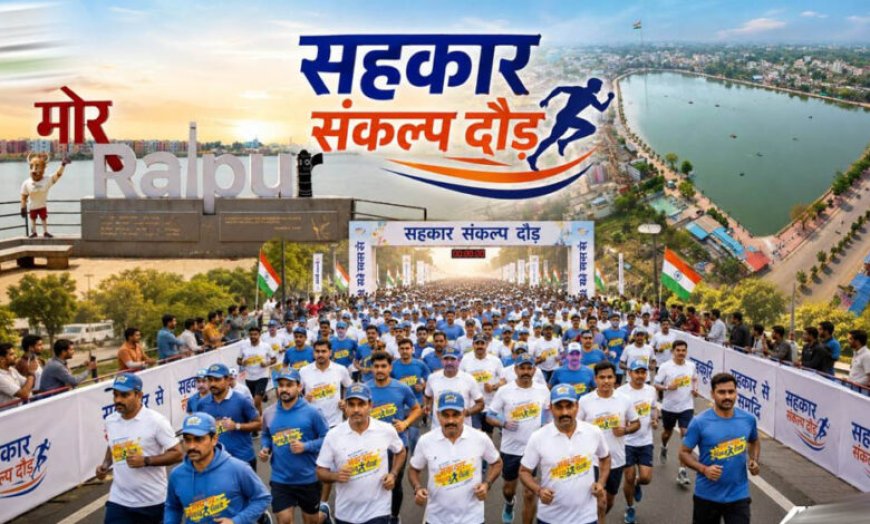 3 जुलाई को रायपुर में दौड़ेगा छत्तीसगढ़, होगा भव्य ‘सहकार संकल्प दौड़’ का आयोजन