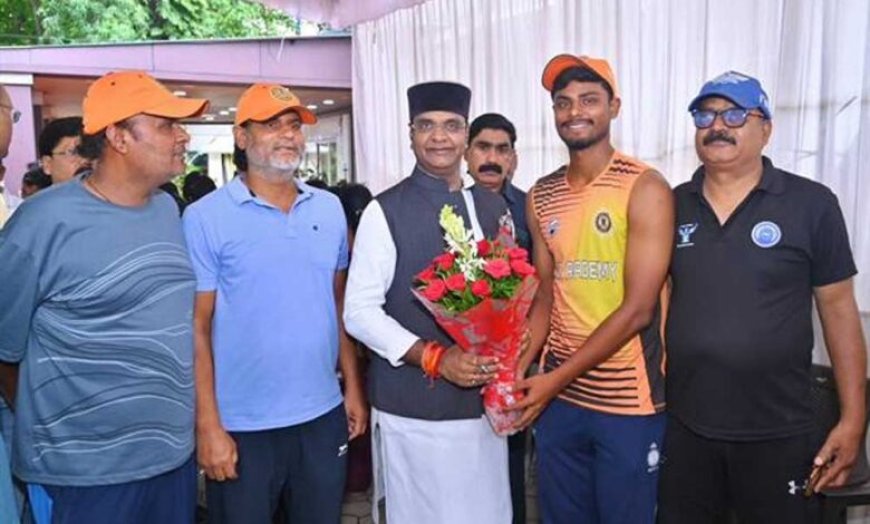 एमपीसीए इमर्जिंग टीम में विश्वास सारंग क्रिकेट अकादमी के अनिमेष सिंह का चयन