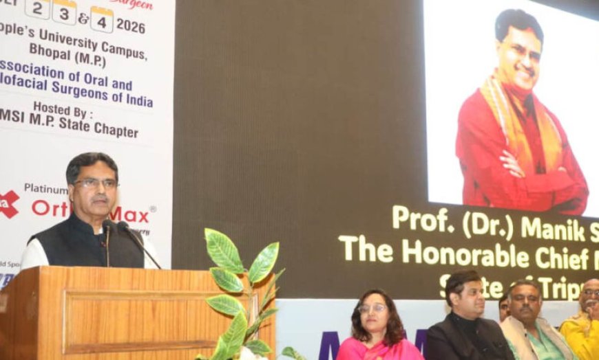 PM मोदी के नेतृत्व में हर क्षेत्र में तेजी से आगे बढ़ रहा भारत: त्रिपुरा CM डॉ. साहा