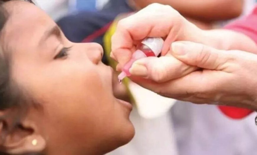 राष्ट्रीय पल्स पोलियो अभियान का सफल आयोजन