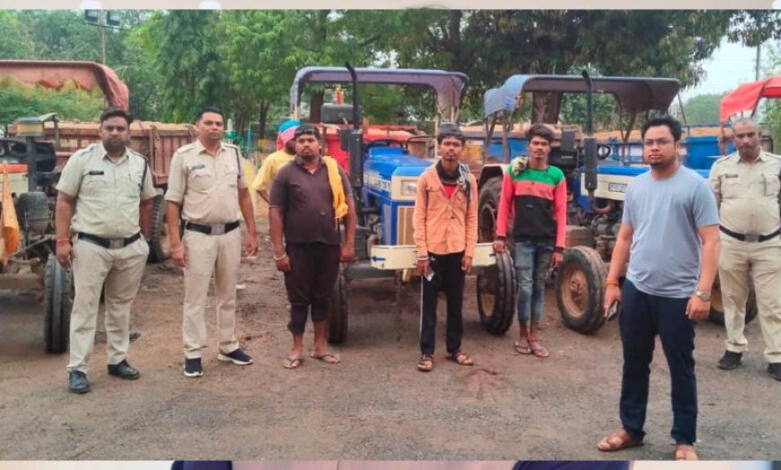 ​रायपुर : धमतरी में माफियाओं पर प्रशासन का ‘सख्त’: राजस्व और खनिज विभाग की बड़ी कार्रवाई