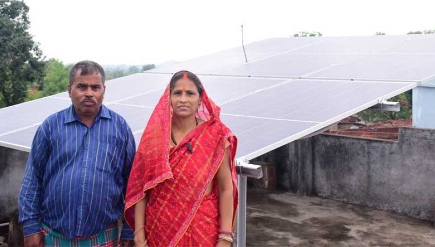 प्रधानमंत्री सूर्यघर मुफ्त बिजली योजना से रोशन हुआ कामती साहू का घर