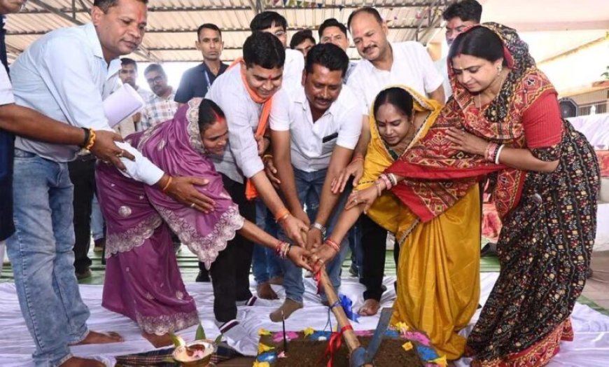 गांवों में खेल और बाल विकास की बुनियादी सुविधाओं का विस्तार सरकार की प्राथमिकता- राजस्व मंत्री टंकराम वर्मा