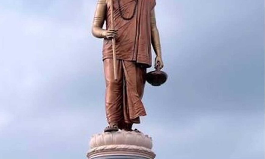 ओंकारेश्वर में स्थापित एकात्मता की मूर्ति (स्टैच्यू ऑफ वननेस) पूर्णतः सुरक्षित और सुदृढ़