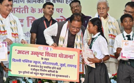 ढाई साल की उपलब्धियाँ- छत्तीसगढ़ का श्रमिक कल्याण के क्षेत्र में नई पहचान