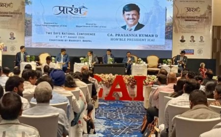 कर कानूनों में बदलाव पर भोपाल में राष्ट्रीय मंथन, 600 से अधिक सीए हुए शामिल