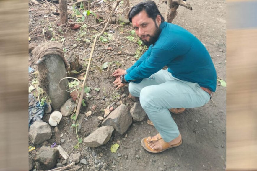 प्रदेश संगठन मंत्री चंद्रशेखर राठौर ने लगाए आम का पौधे